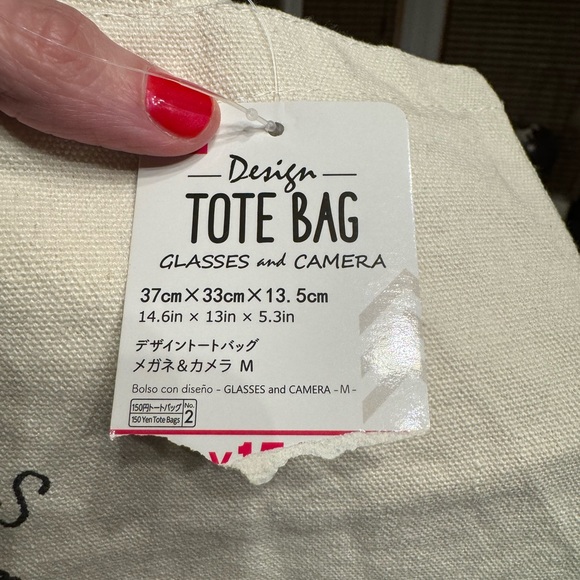 Cute NWT tote, Japan Souvenir - Picture 3 of 5